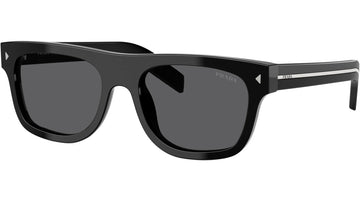 SOLID GRAY LENSES WITH BLACK FRAME