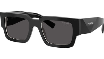 SOLID GRAY LENSES WITH SHINY BLACK FRAME