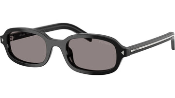 SOLID GRAY LENSES WITH BLACK FRAME
