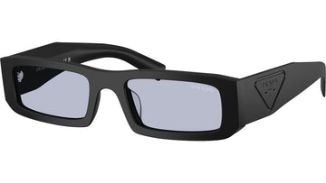 LIGHT BLUE LENSES WITH BLACK FRAME
