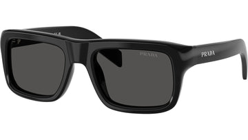 SOLID GRAY LENSES WITH SHINY BLACK FRAME