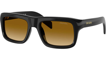 BROWN GRADIENT LENSES BLACK FRAME