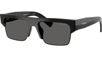 SOLID GRAY LENSES WITH BLACK FRAME