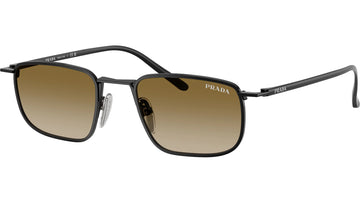 BROWN GRADIENT LENSES WITH BLACK FRAME