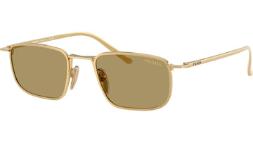 GREEN OLIVE LENSES WITH GOLD FRAME