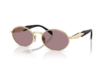 LIGHT PINK LENSES WITH GOLD FRAME