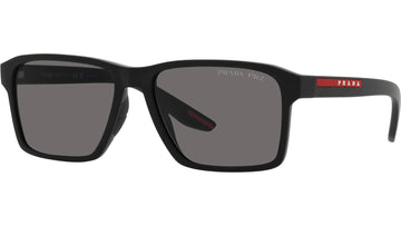 SOLID GRAY POLARIZED LENSES WITH MATTE BLACK FRAME