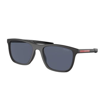 SOLID BLUE LENSES WITH MATTE BLACK FRAME