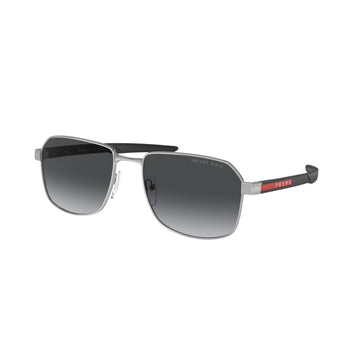 GRAY GRADIENT POLARIZED LENSES WITH SLIVER FRAME