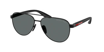 SOLID GRAY POLARIZED LENSES WITH BLACK FRAME