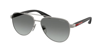 GRAY GRADIENT LENSES WITH GUNMETAL FRAME