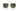 Ray-Ban RB3773I Square Sunglasses in Green Gold, side view