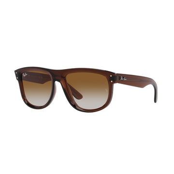 BROWN GRADIENT LENSES WITH TRANSPARENT BROWN FRAME