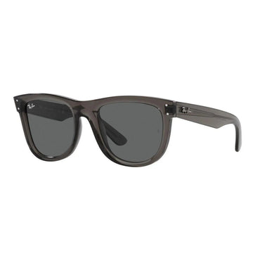 SOLID GRAY LENSES WITH TRANSPARENT GRAY FRAME
