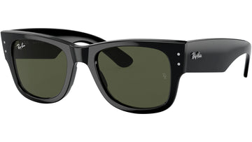 SOLID GREEN LENSES WITH BLACK FRAME