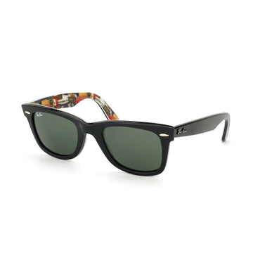 SOLID GRAY LENSES WITH BLACK FRAME