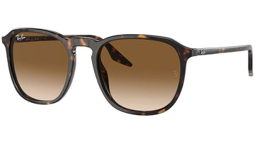 BROWN GRADIENT LENSES WITH HAVANA FRAME