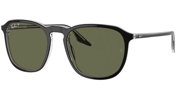 SOLID GRAY POLARIZED LENSES WITH BLACK FRAME