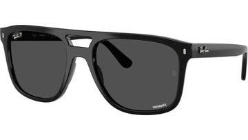 SOLID GRAY POLARIZED LENSES WITH BLACK FRAME