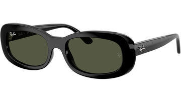 SOLID GREEN LENSES WITH SHINY BLACK FRAME