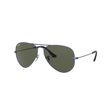 SOLID GRAY LENSES WITH BLUE FRAME