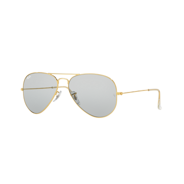 PHOTOCHROMIC GRAY LENSES WITH GOLD FRAME
