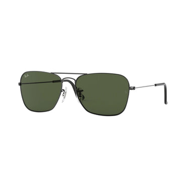SOLID GREEN LENSES WITH GUNMETAL FRAME
