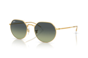GREEN GRADIENT LENSES WITH GOLD FRAME