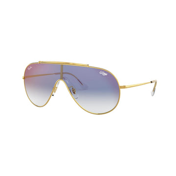 BLUE GRADIENT LENSES WITH GOLD FRAME