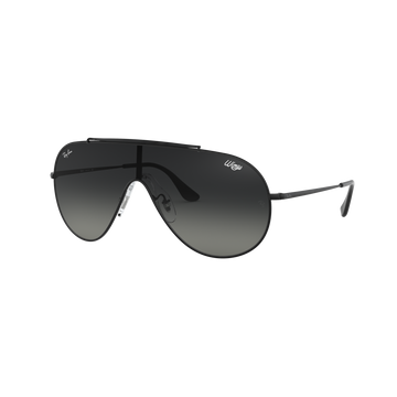 GRAY GRADIENT LENSES WITH BLACK FRAME