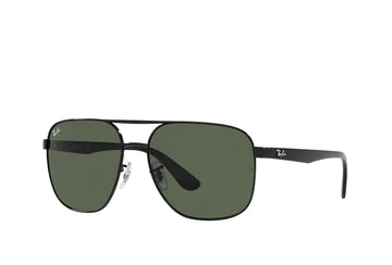 SOLID GREEN LENSES WITH BLACK FRAME