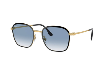 BLUE GRADIENT LENSES WITH BLACK GOLD FRAME