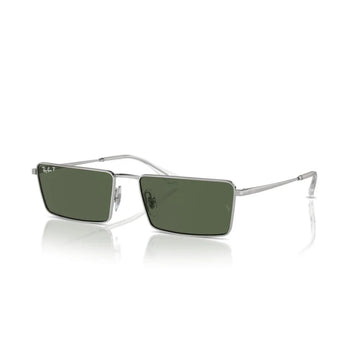 SOLID GREEN POLARIZED LENSES WITH SLIVER FRAME
