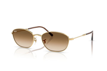 BROWN GRADIENT LENSES WITH GOLD FRAME