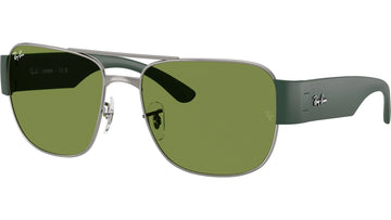 LIGHT GREEN LENSES WITH GUNMETAL FRAME