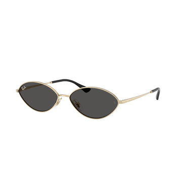 SOLID GRAY LENSES WITH GOLD FRAME