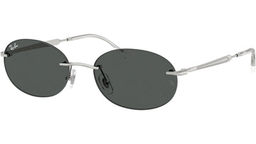 SOLID GRAY LENSES WITH SLIVER FRAME