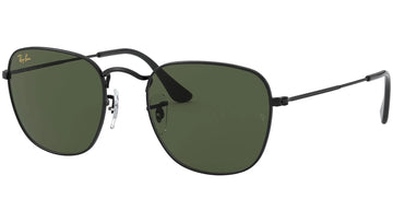 SOLID GREEN LENSES WITH BLACK FRAME