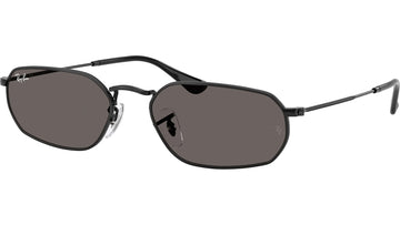 SOLID GRAY LENSES WITH BLACK FRAME