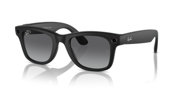 GRAY GRADIENT POLARIZED LENSES WITH MATTE BLACK FRAME
