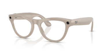 CLEAR TRANSITIONS SAPPHIRE LENSES WITH SHINY CHALKY GRAY FRAME