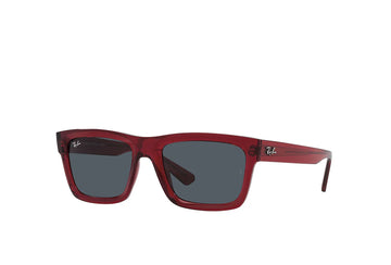 SOLID GRAY LENSES WITH TRANSPARENT RED FRAME
