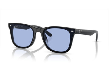 LIGHT BLUE LENSES WITH BLACK FRAME
