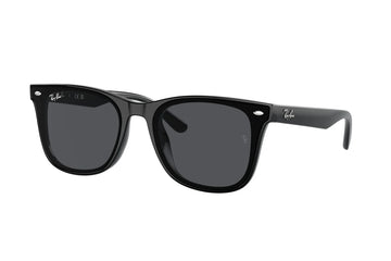 SOLID GRAY LENSES WITH BLACK FRAME
