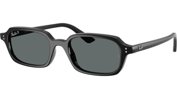 SOLID GRAY POLARIZED LENSES WITH BLACK FRAME