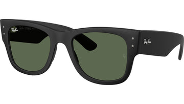 SOLID GREEN LENSES WITH MATTE BLACK FRAME