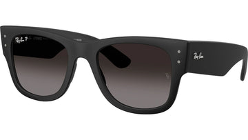 GRAY GRADIENT POLARIZED LENSES WITH MATTE BLACK FRAME