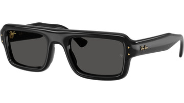 SOLID BLACK LENSES WITH SHINY BLACK FRAME