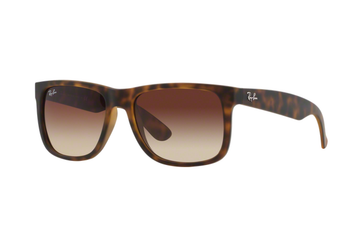 BROWN GRADIENT LENSES WITH RUBBER LIGHT HAVANA FRAME