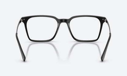Ray-Ban RX5452 Square Eyeglasses in Black, back view